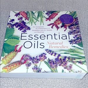 Essential Oils Natural Remedies floral Book